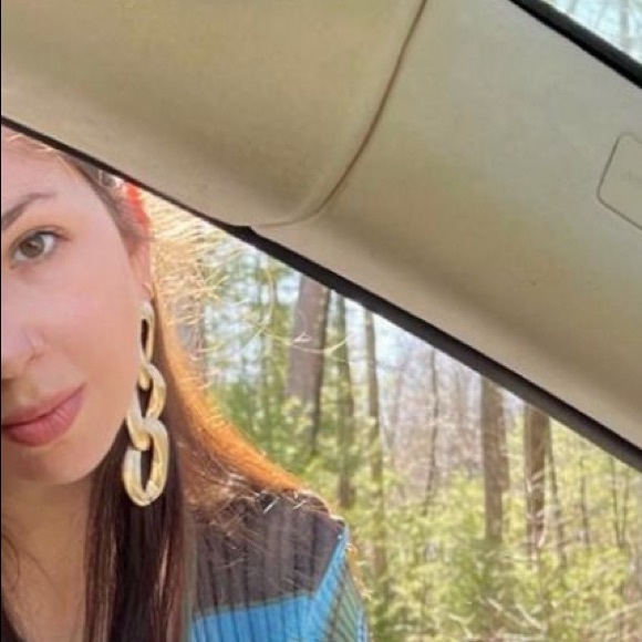 Marni gold link earrings - Picture 7 of 7